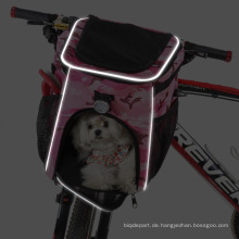 Multifunktionale Haustier-Bike-Tasche Rucksack Abnehmbare Lagerung
